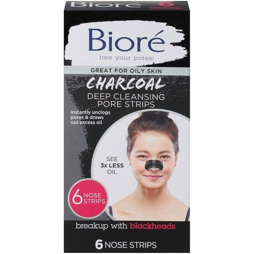 Bioré Charcoal Deep Cleansing Pore Strips