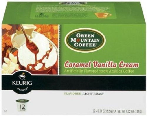 Green Mountain Coffee Caramel Vanilla Cream Keurig K-Cups
