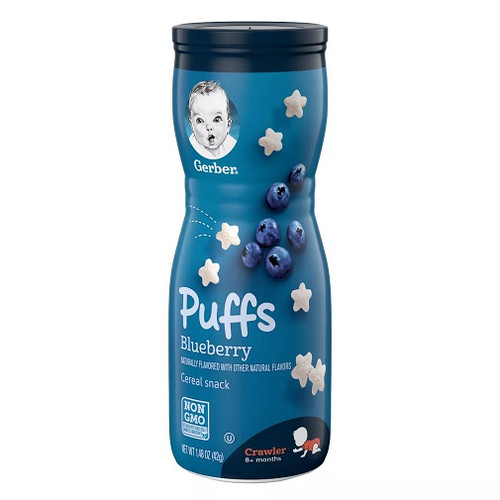 Gerber Puffs Blueberry Cereal Snack