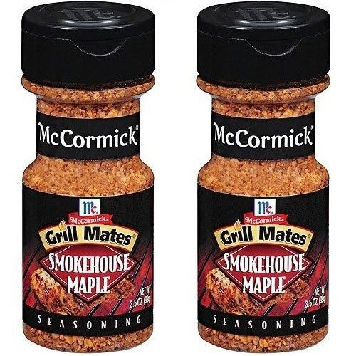 McCormick Grill Mates Smokehouse Maple Seasoning 2 Bottle Pack