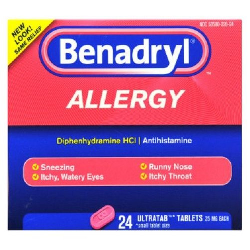 Benadryl Allergy Relief Ultratabs