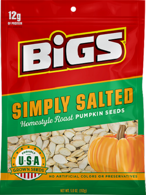 Bigs Simply Salted Homestyle Roast Pumpkin Seeds