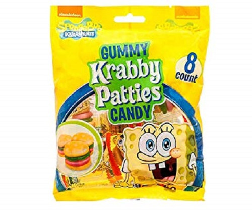Spongebob Squarepants Krabby Patties Gummy Candy