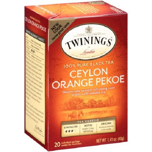 Twinings Of London Ceylon Orange Pekoe Pure Black Tea