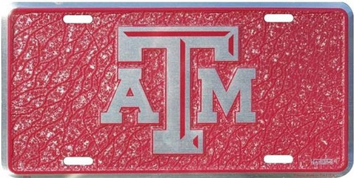 Texas A&M Aggies NCAA Mosaic License Plate
