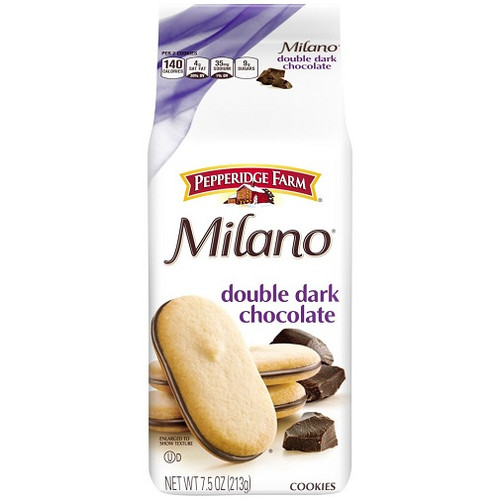 Pepperidge Farm Milano Double Dark Chocolate Cookies