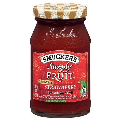 Smucker's Simply Fruit Strawberry Spreadable Fruit