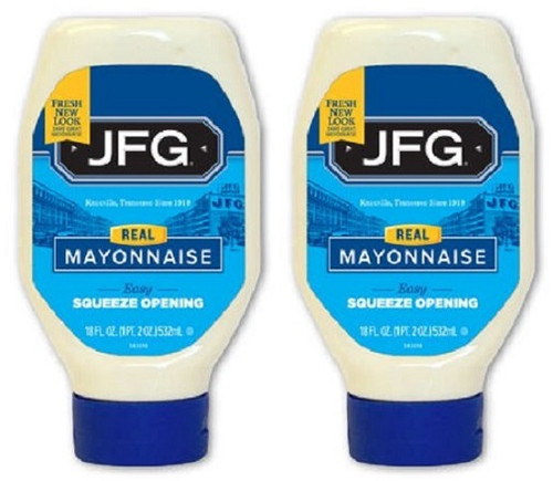 JFG Real Mayonnaise Squeeze Bottle 2 pack