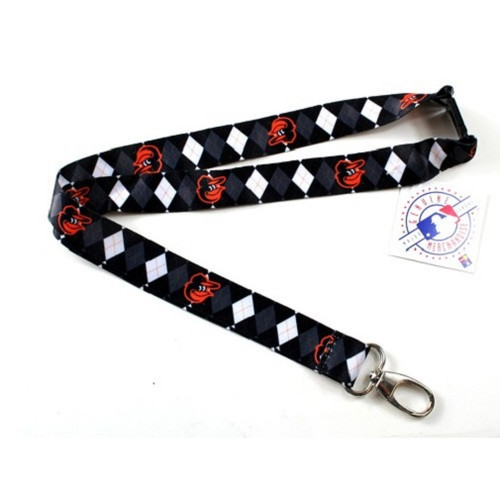 Baltimore Orioles MLB Argyle Lanyard
