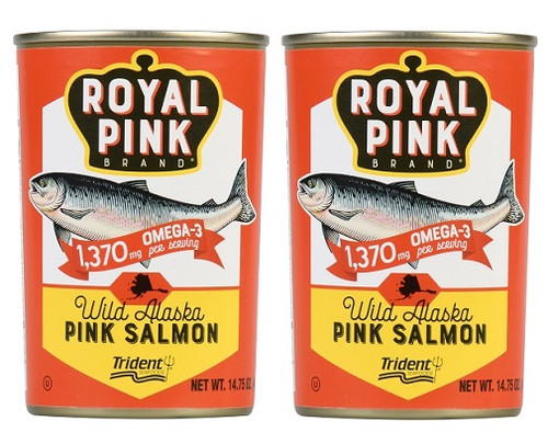 Royal Pink Brand Wild Alaska Pink Salmon 2 Pack