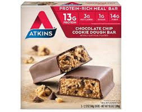 Atkins Meal Bar Chocolate Chip Cookie Dough