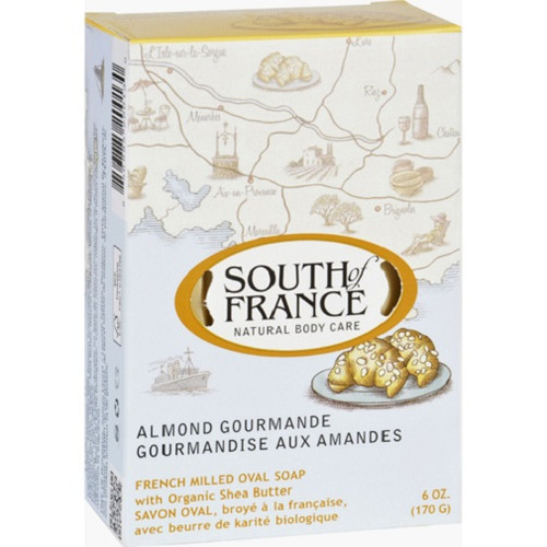 South of France French Milled Bar Soap Almond Gourmande
