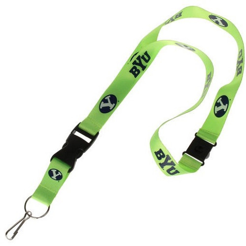 BYU Cougars NCAA Neon Lanyard
