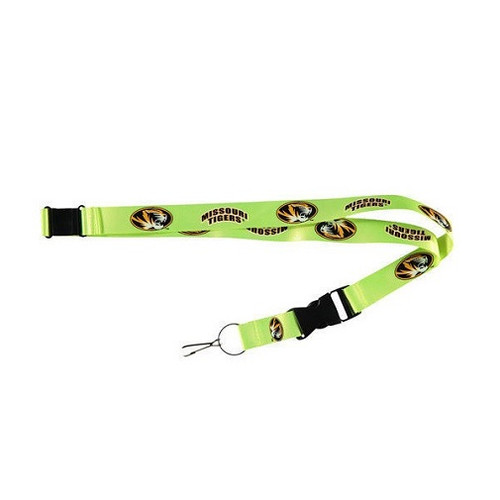 Missouri Tigers NCAA Neon Lanyard