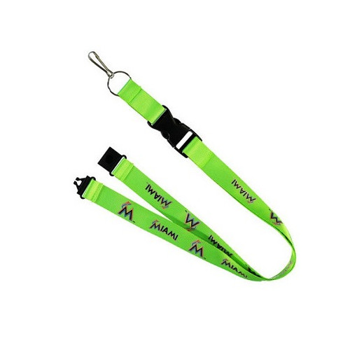Miami Marlins MLB Neon Lanyard
