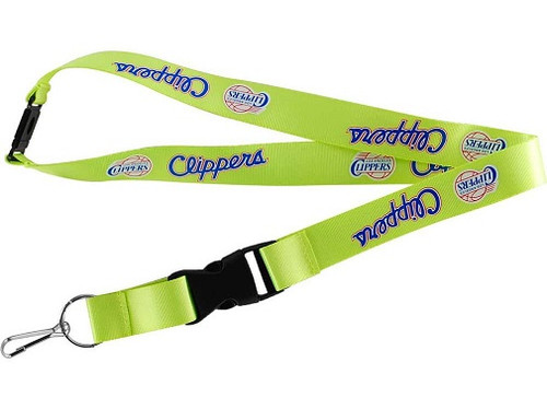 Los Angeles Clippers NBA Neon Lanyard
