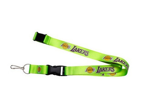 Los Angeles Lakers NBA Neon Lanyard