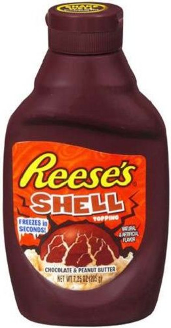 Reese's Shell Chocolate & Peanut Butter Ice Cream Topping