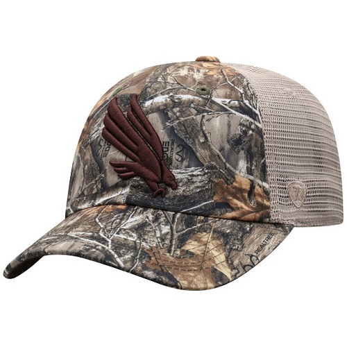 North Texas Mean Green NCAA TOW Acorn Real Tree Camo Snapback Hat