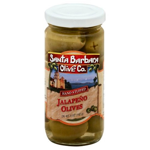 Santa Barbara Olive Co. Hand Stuffed Jalapeno Olives