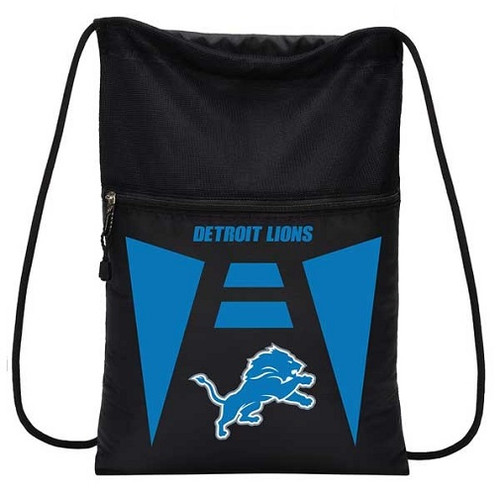 Detroit Lions NFL Cinch Back Sack Drawstring Bag