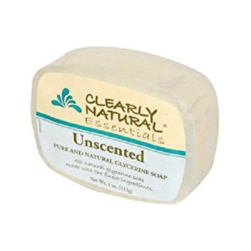Clearly Natural Essentials Unscented Glycerin Soap