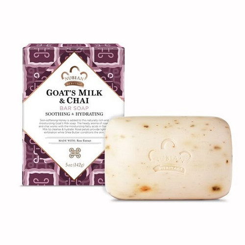 Nubian Heritage Bar Soap Goat's Milk & Chai