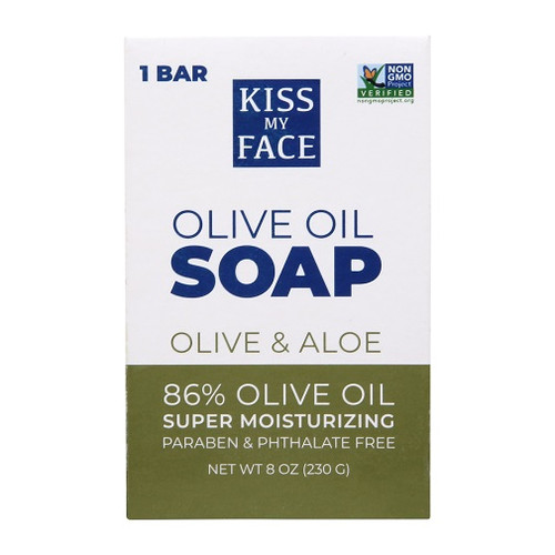 Kiss My Face Bar Soap Olive and Aloe