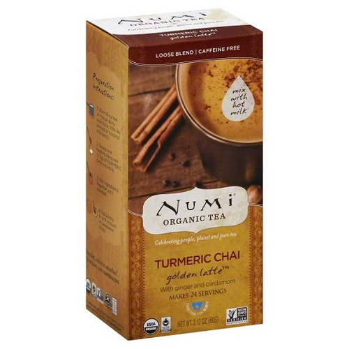 Numi Organic Tea Loose Blend Turmeric Chai Golden Latte