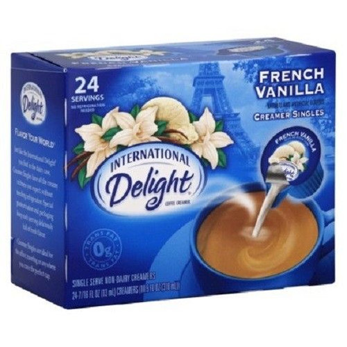 International Delight French Vanilla Coffee Creamer Singles