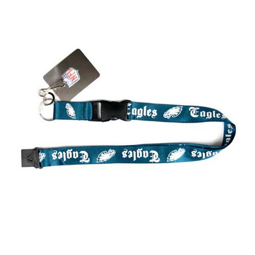 Philadelphia Eagles NFL Old English Lanyard