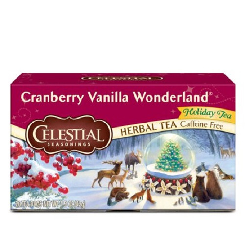 Celestial Seasonings Tea Cranberry Vanilla Wonderland