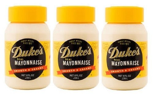 Duke's Real Mayonnaise Smooth & Creamy 3 Jar Pack