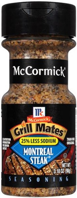 McCormick Grill Mates Montreal Steak 25% Less Sodium Seasoning