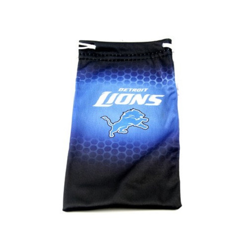Detroit Lions NFL Microfiber Team Color Sunglasses Bag