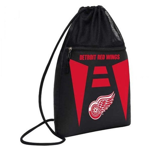 Detroit Red Wings NHL Cinch Back Sack Drawstring Bag