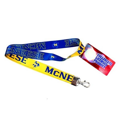 McNeese State Cowboys NCAA Ombre Lanyard
