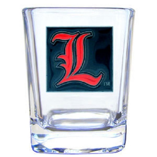 Louisville Cardinals NCAA Logo Shot Glass