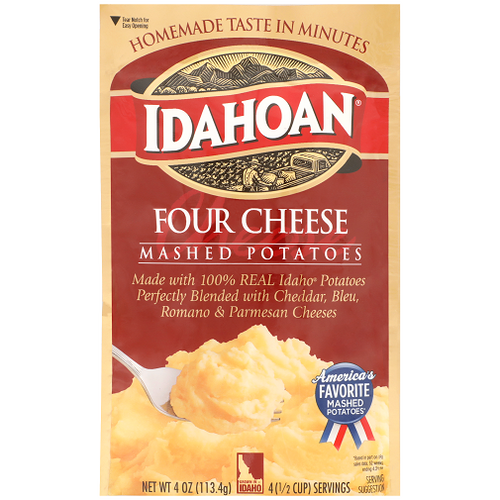 Idahoan Four Cheese Mashed Potatoes
