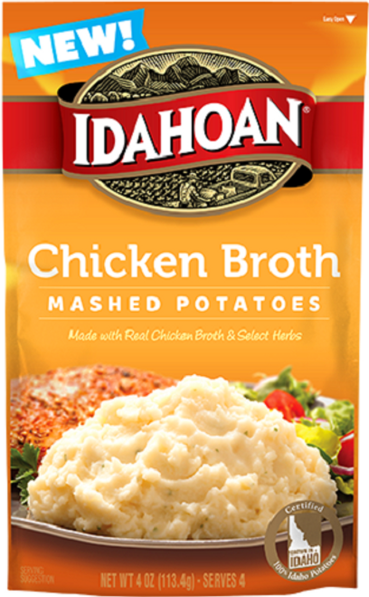 Idahoan Chicken Broth Mashed Potatoes