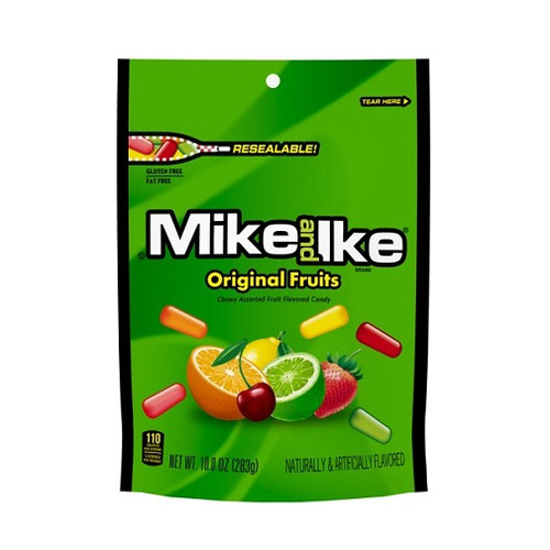 Mike and Ike Chewy Original Fruit Flavored Candies
