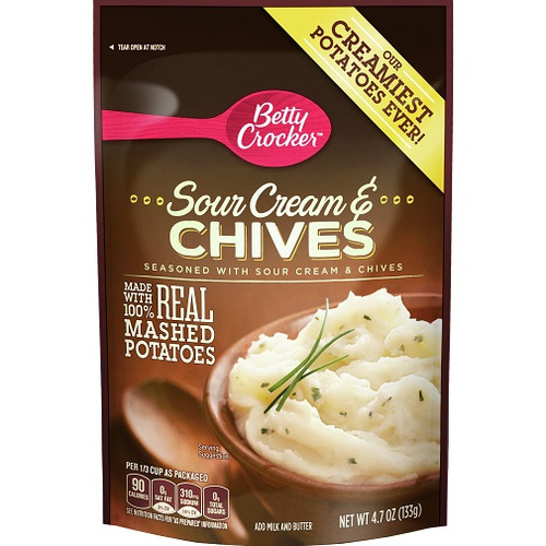 Betty Crocker Sour Cream & Chives Mashed Potatoes