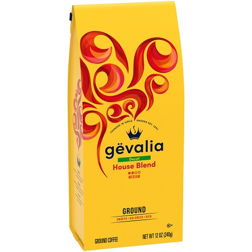 Gevalia Kaffe House Blend Decaf Ground Coffee