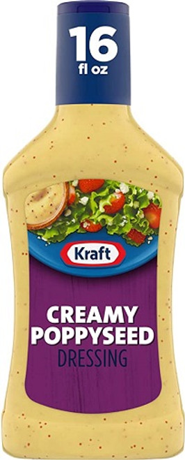 Kraft Creamy Poppyseed Salad Dressing