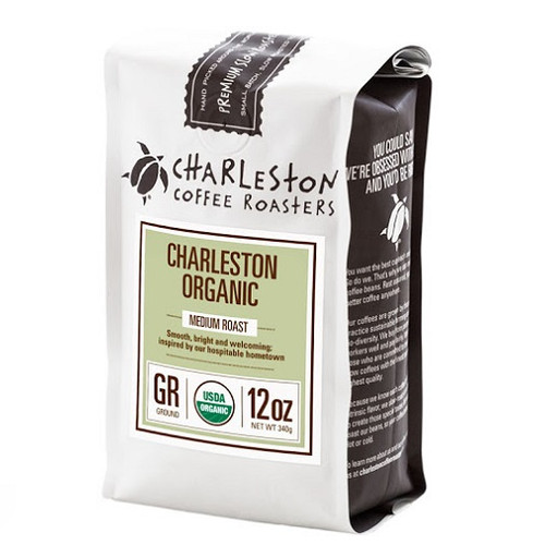 Charleston Coffee Roasters Charleston Organic Medium Roast Ground Coffee