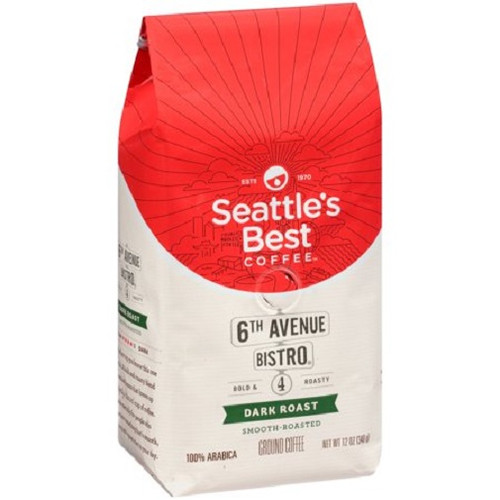 Seattle's Best Coffee 6th Avenue Bistro Dark Roast Ground Coffee