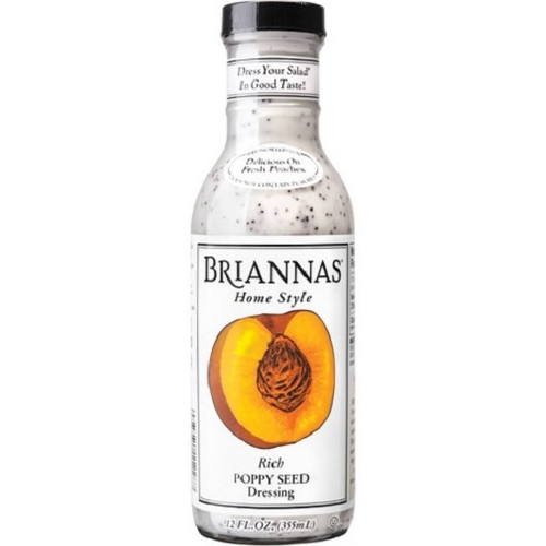 Briannas Home Style Rich Poppy Seed Dressing