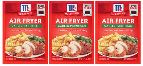 McCormick Air Fryer Garlic Parmesan Seasoning Mix 3 Packets