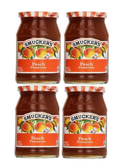 Smucker's Peach Preserves 4 Pack