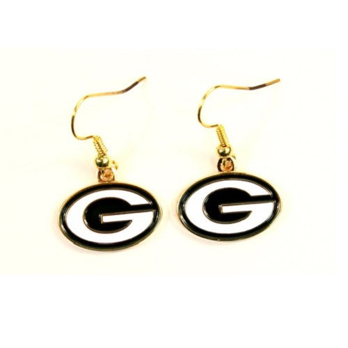 Green Bay Packers NFL Sophie Style Dangle Earrings